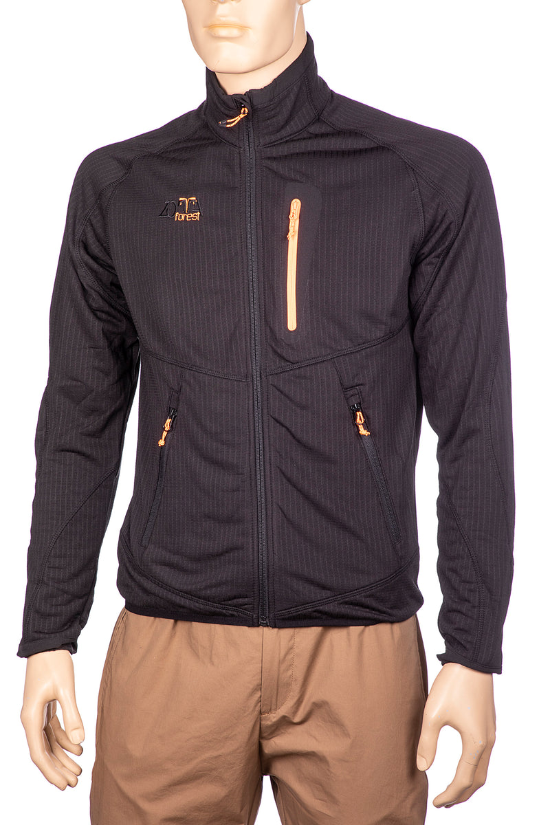 Load image into Gallery viewer, prime man fleece nero zotta forest nero 
