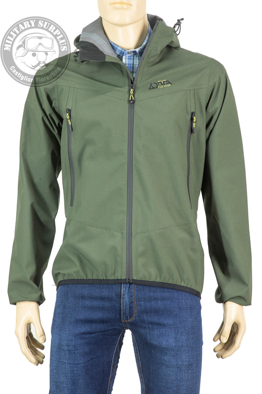 EASY GIACCA PIOGGIA ULTRALEGGERA by ZOTTA FOREST<BR/>VERDE OLIVA<BR/><BR/> 