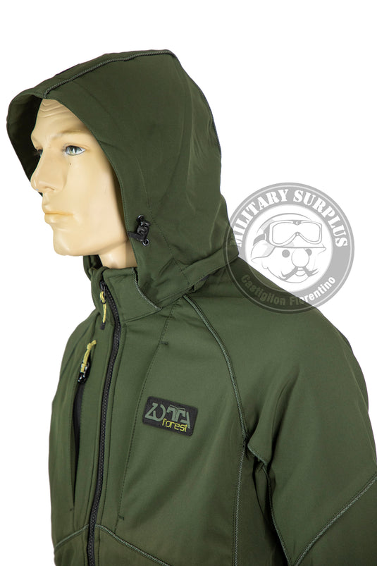 DRAGON  man jacket VERDE OLIVA 