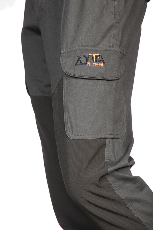 mekong man pant pantalone antistrappo in cotone verde oliva ZOTTA FOREST 