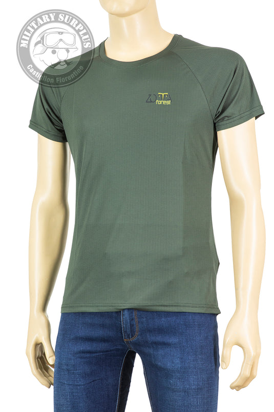 HERO man T-shirt Verde BY ZOTTA FOREST 