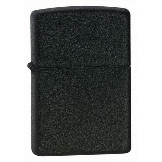 accendino zippo black crackle 