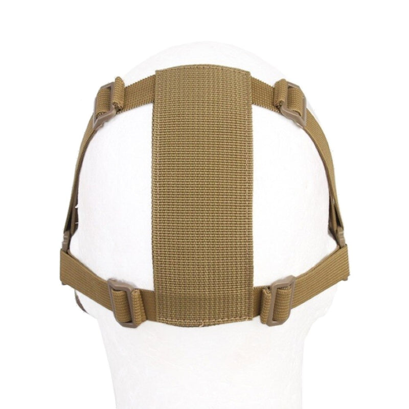 Load image into Gallery viewer, emersongear maschera mezzo viso con rete in metallo coyote brown 
