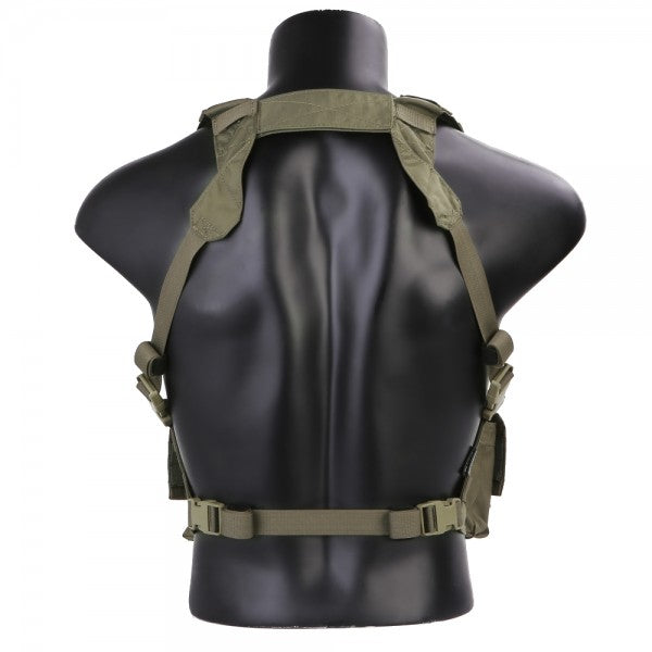 Carica immagine in Galleria Viewer, "EMERSONGEAR BLUE LABEL" <BR/>TACTICAL VEST EASY CHEST RIG RANGER GREEN 
