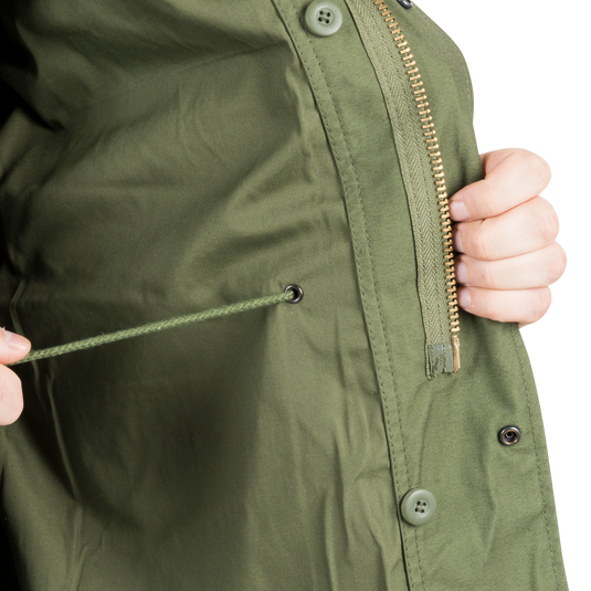 GIACCA M65 - NYCO SATIN  HELIKON-TEX® <BR/>colore NERO 
