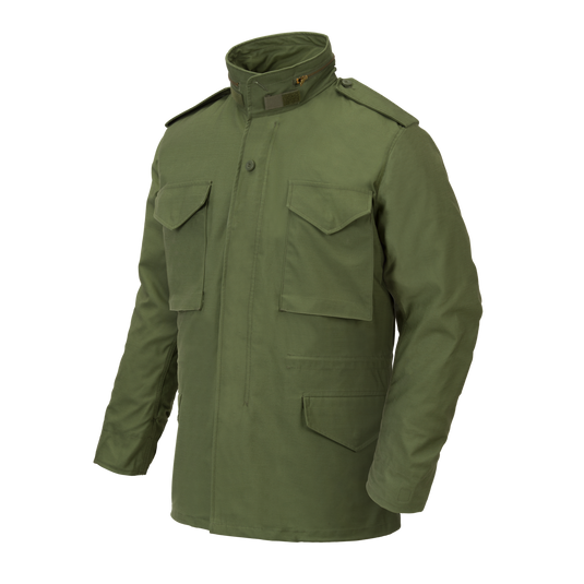 GIACCA M65 - NYCO SATIN HELIKON-TEX® colore VERDE OLIVA 