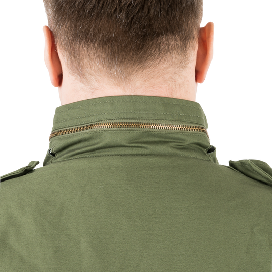 GIACCA M65 - NYCO SATIN HELIKON-TEX® colore VERDE OLIVA 