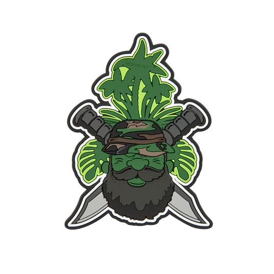 beardman patrol patch - pvc 