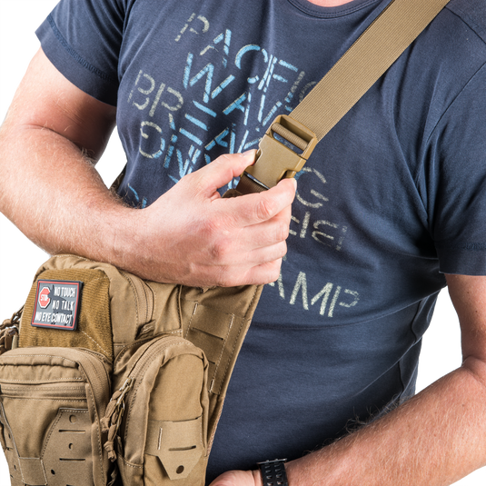 edc side bag in cordura SHADOW GREY 