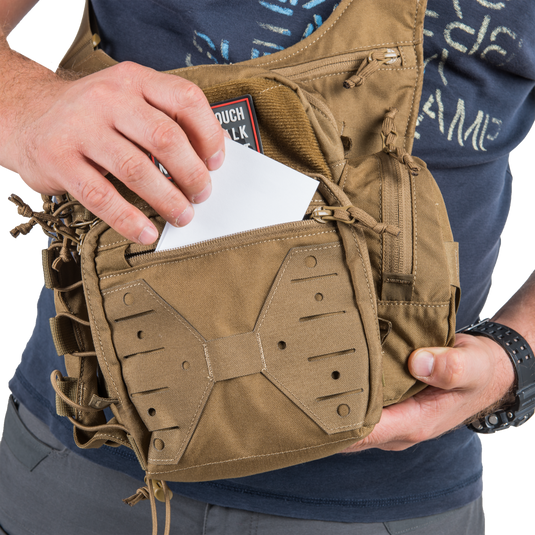 edc side bag in cordura SHADOW GREY 