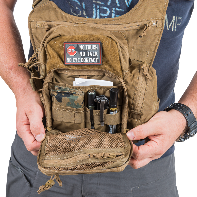 Carica immagine in Galleria Viewer, edc side bag in cordura SHADOW GREY 
