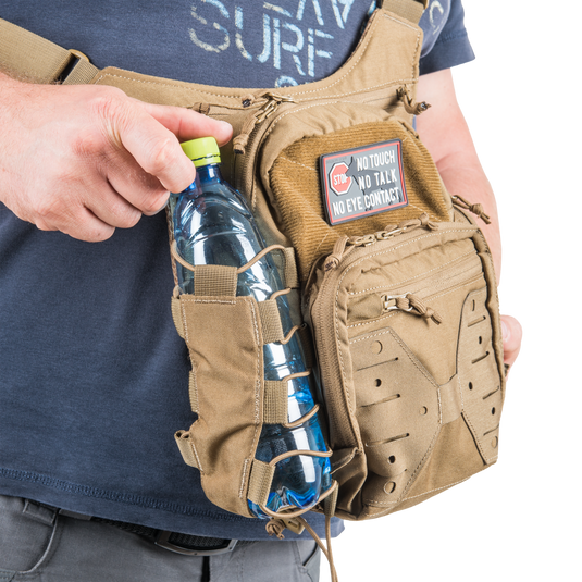 edc side bag in cordura SHADOW GREY 