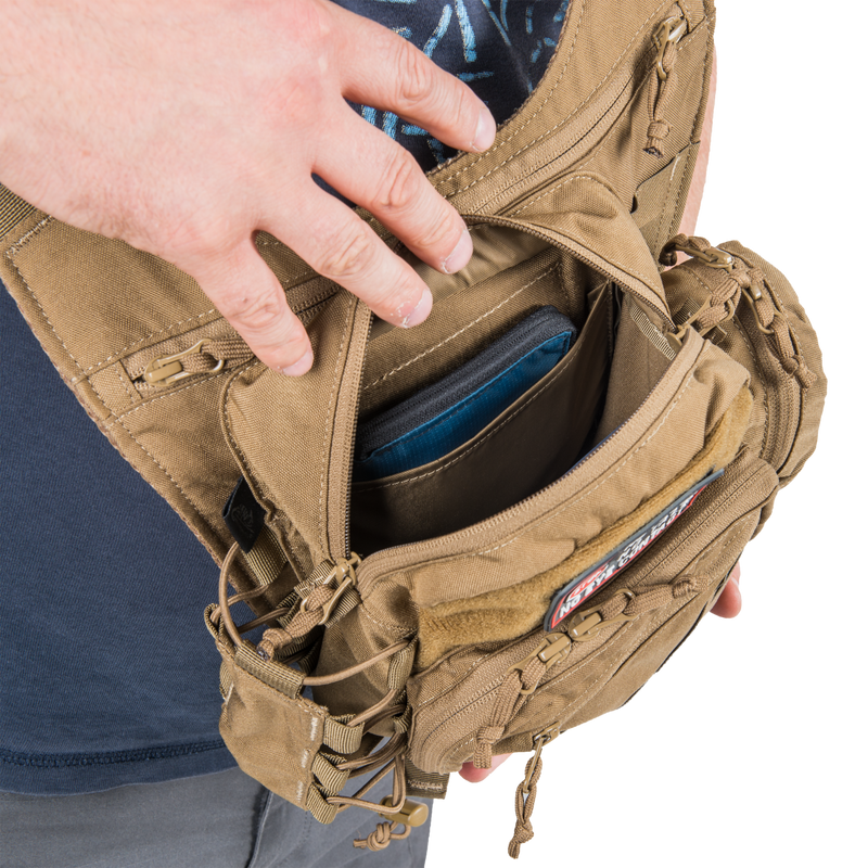 Carica immagine in Galleria Viewer, edc side bag in cordura SHADOW GREY 

