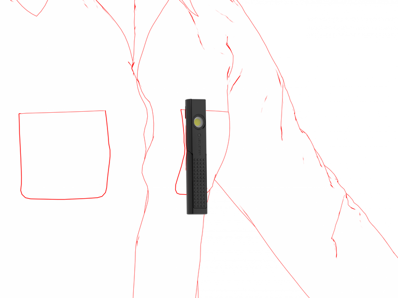 Carica immagine in Galleria Viewer, LEDLENSER W4R Torcia da ispezione tascabile ricaricabile 220 lumen 
