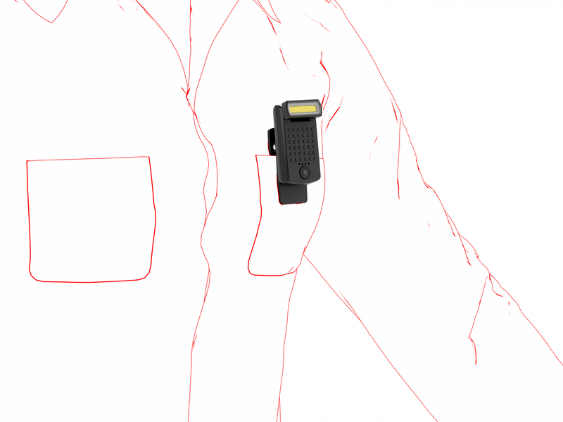 Load image into Gallery viewer, LEDLENSER W1R WORK  Torcia da ispezione a clip ricaricabile 220 lumen 
