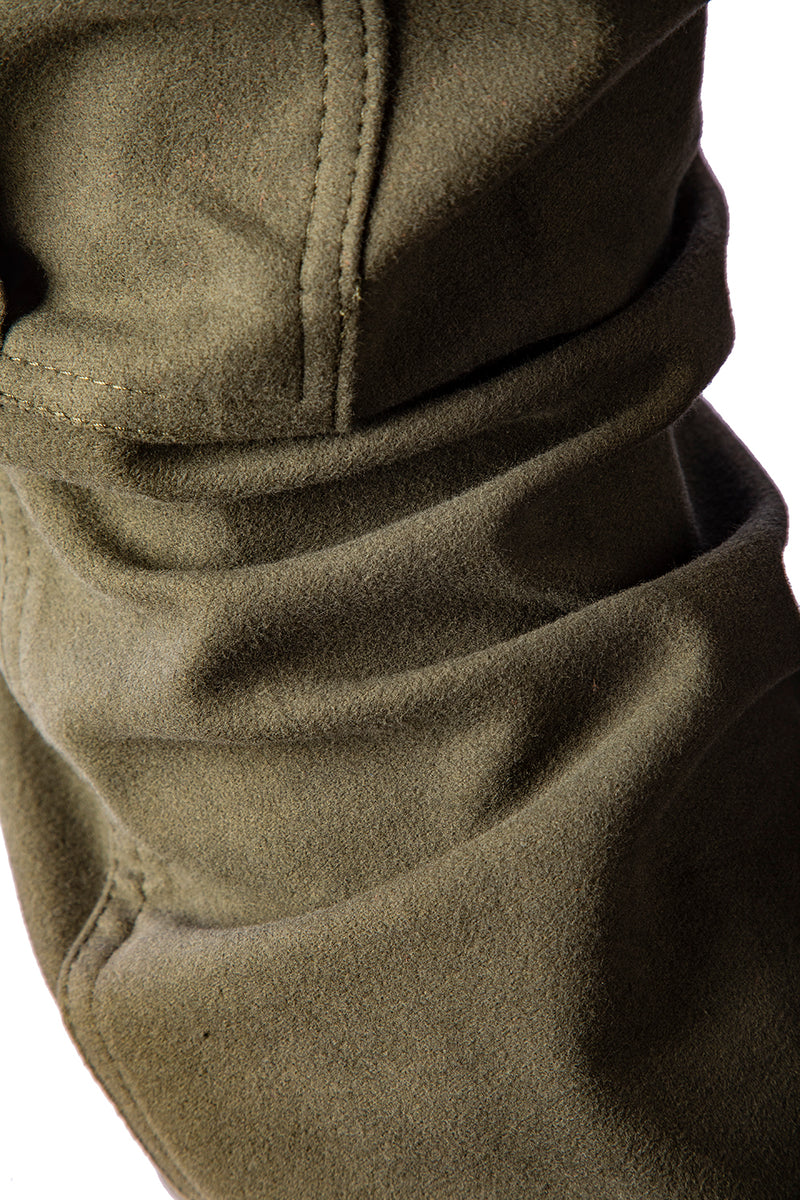 Load image into Gallery viewer, Pantalone Fustagno GUIDORICCIO Stretch Verde scuro 

