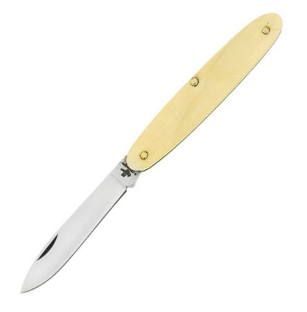 Coltello TEMPERINO da tasca ottone 14cm 