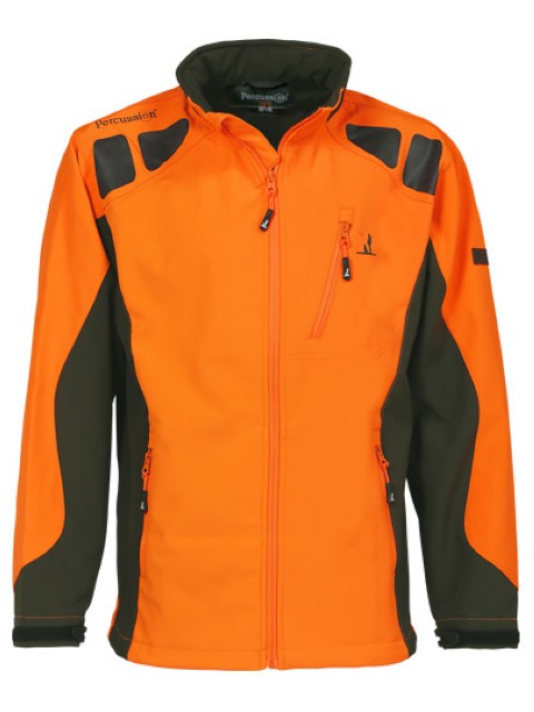 Soft shell uomo cinghiale ARANCIONE 