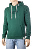 SMITHY'S smithy's felpa uomo chiusa con cappucio e marsupio colore verde