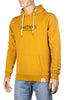 SMITHY'S smithy's felpa uomo chiusa con cappuccio e marsupio colore mostarda