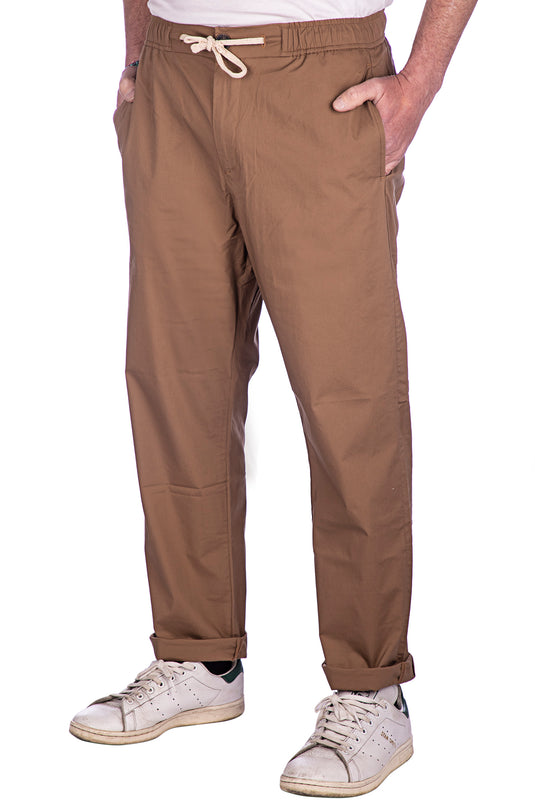 Pantalone fatigue uomo Smithy's in cotone con nastro in vita 