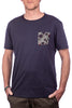 SMITHY'S T-shirt uomo Smithy's con taschino in contrasto blu navy