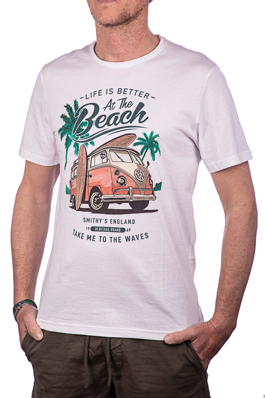 T-shirt uomo Smithy's stampata 