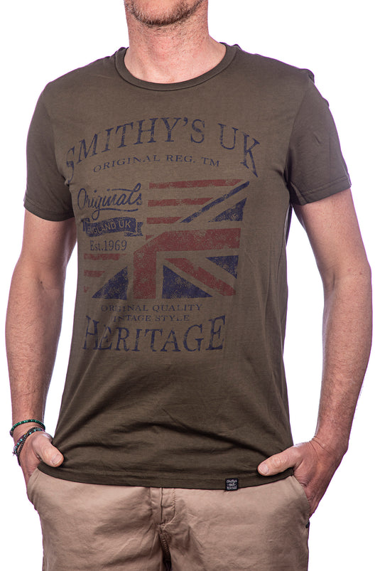 T-shirt uomo Smithy's stampata 