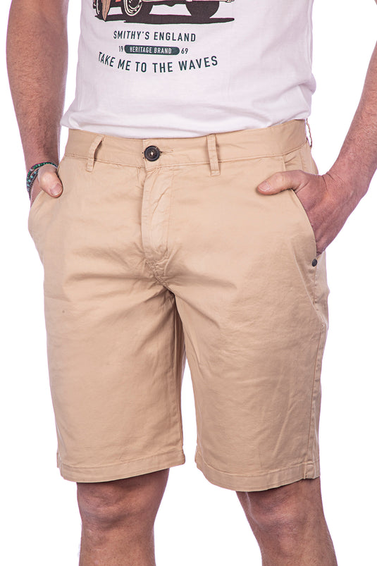 Bermuda uomo Smithy's in cotone elasticizzato 