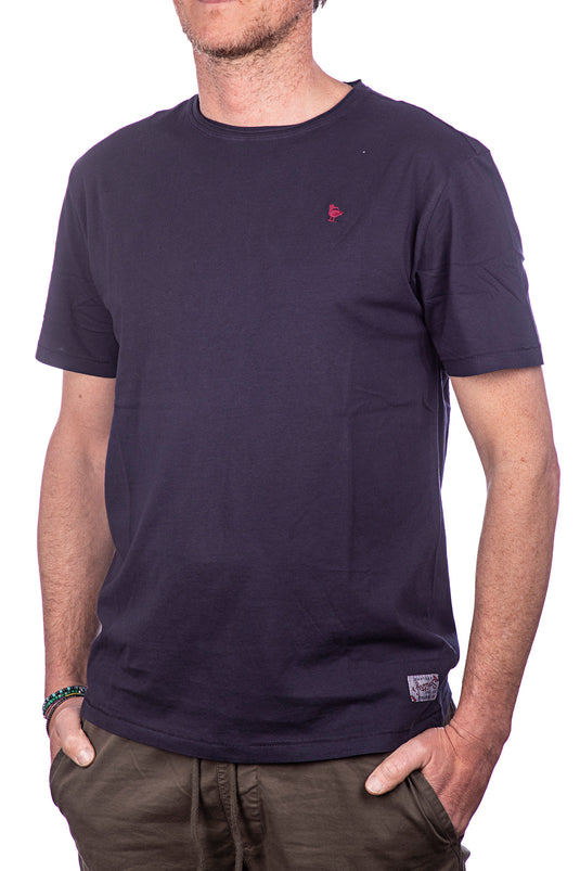 T-shirt uomo basica Smithy's  blu navy<BR/> 