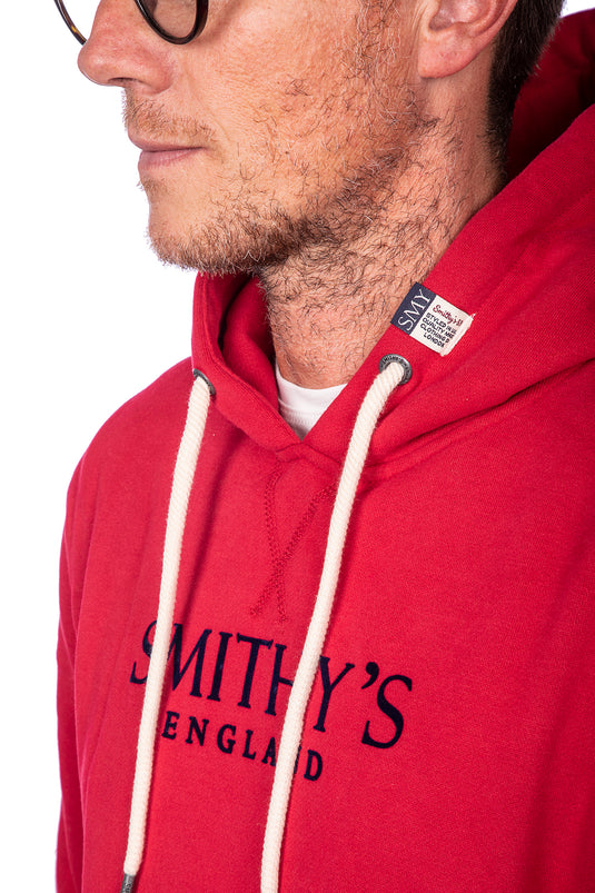 smithy's felpa  uomo Rosso 