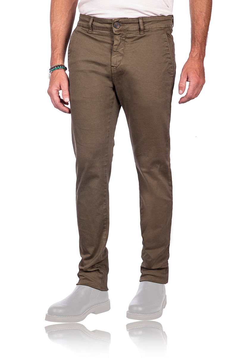 Load image into Gallery viewer, smithy's pantaloni uomo Verde Militare 
