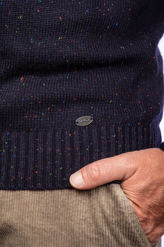 Smithy's maglia boucle uomo girocollo 