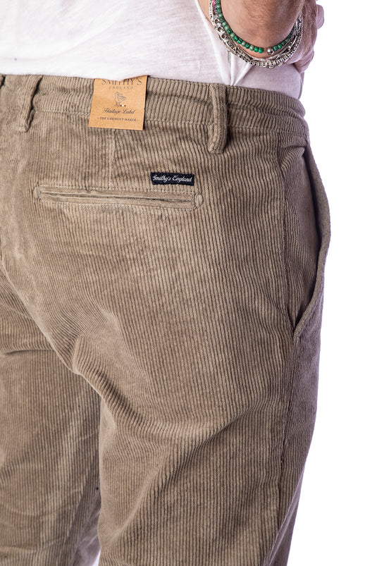 Smithy's pantaloni chino's  uomo velluto a coste 