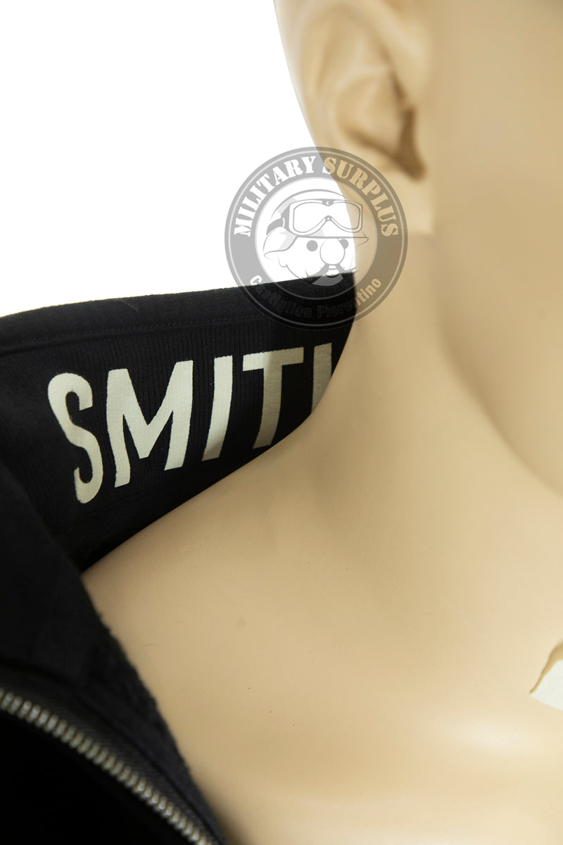 Carica immagine in Galleria Viewer, Smithy's felpa full zip uomo Nero 
