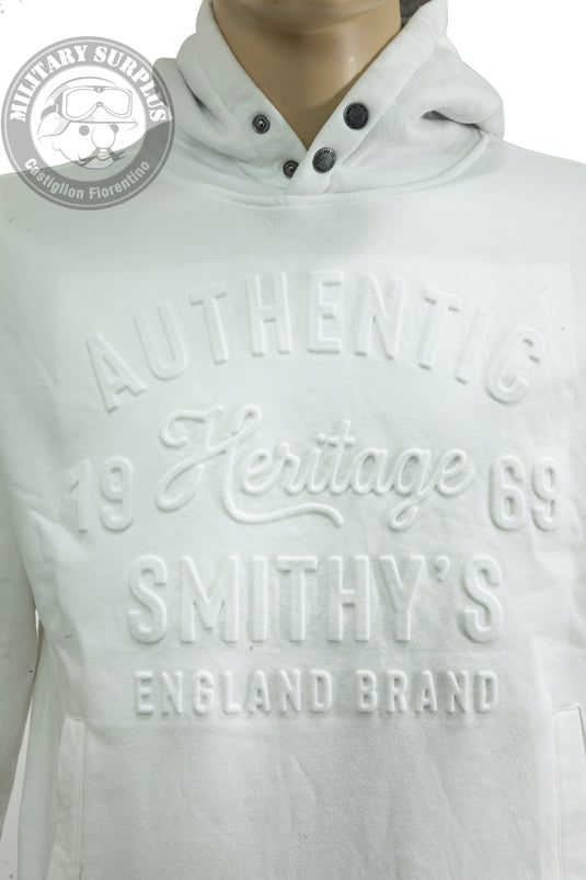 Smithy's felpa hoodie con marsupio e cappuccio uomo 