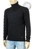 SMITHY'S Smithy's maglioncino uomo collo alto sailor Nero
