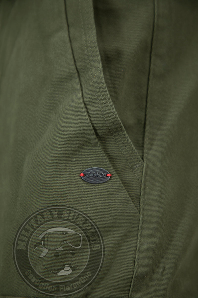 Load image into Gallery viewer, Smithy's pantaloni cargo uomo military green 
