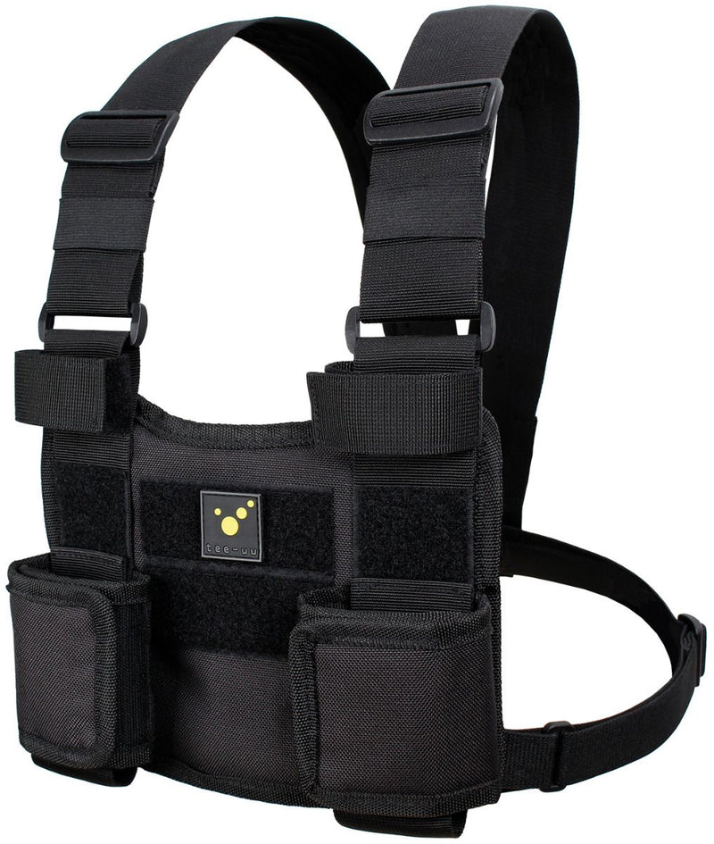 Carica immagine in Galleria Viewer, TEE-UU CHEST TWIN pettorale portaradio 2 posti 

