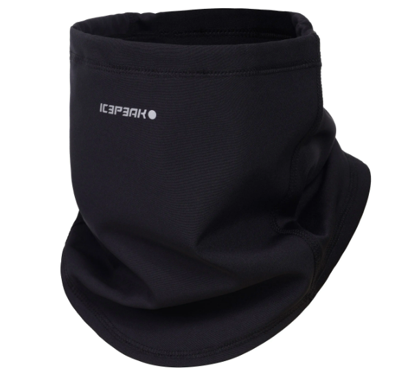 Load image into Gallery viewer, Icepeak Hearne neck warmer unisex SOFT SHELL NERO 
