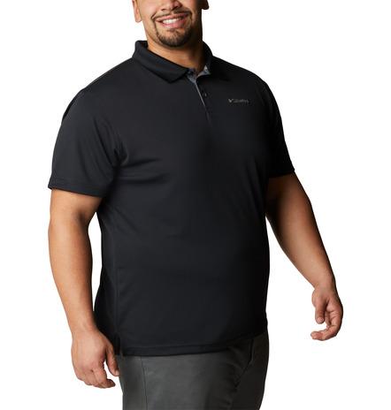 Load image into Gallery viewer, Polo Utilizer™ da uomo Columbia TAGLIE GRANDI NERO 
