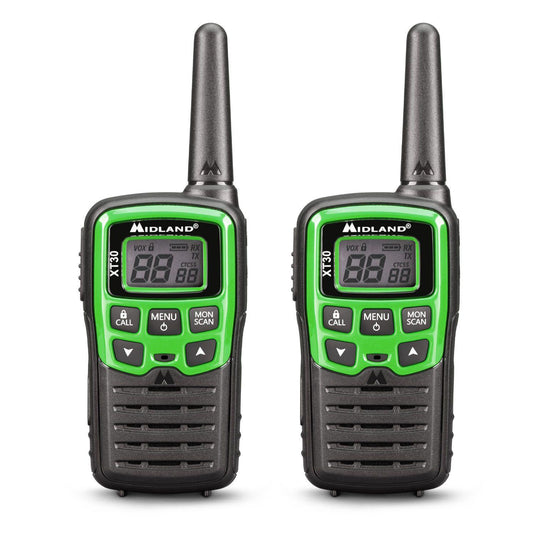 xt30 -2radio pmr446+6 batt+cavo usb 2vie+<BR/>clip<BR/> 
