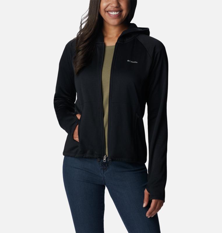 Load image into Gallery viewer, giacca in pile boundless trek™ grid Columbia donna Nero 
