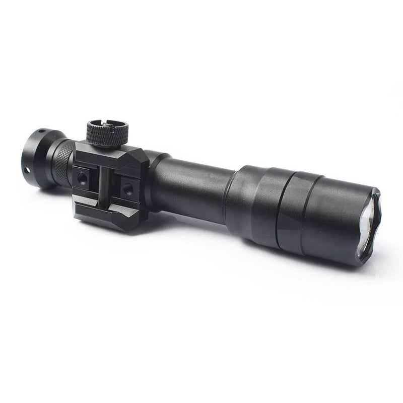 Load image into Gallery viewer, wadsn torcia tattica led dual fuel nera 
