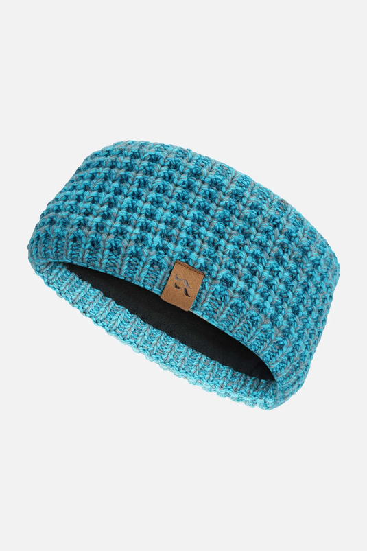 nonna headband fascia paraorecchie in maglia AQUAMARINE 