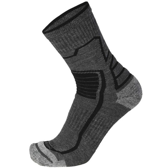 CALZA TREK MEDIA MEDIUM WEIGHT WARM CONTROL NATURAL MERINOS 