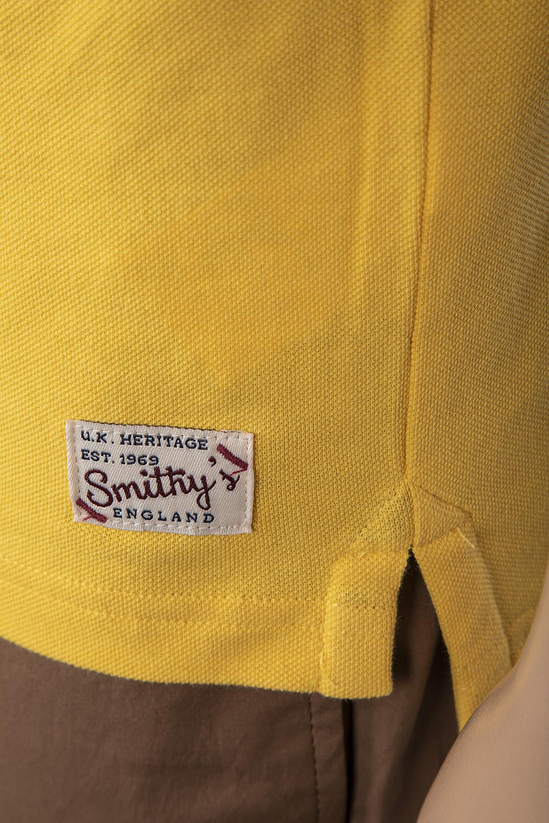 Carica immagine in Galleria Viewer, Polo uomo basica Smithy's gialla<BR/> 
