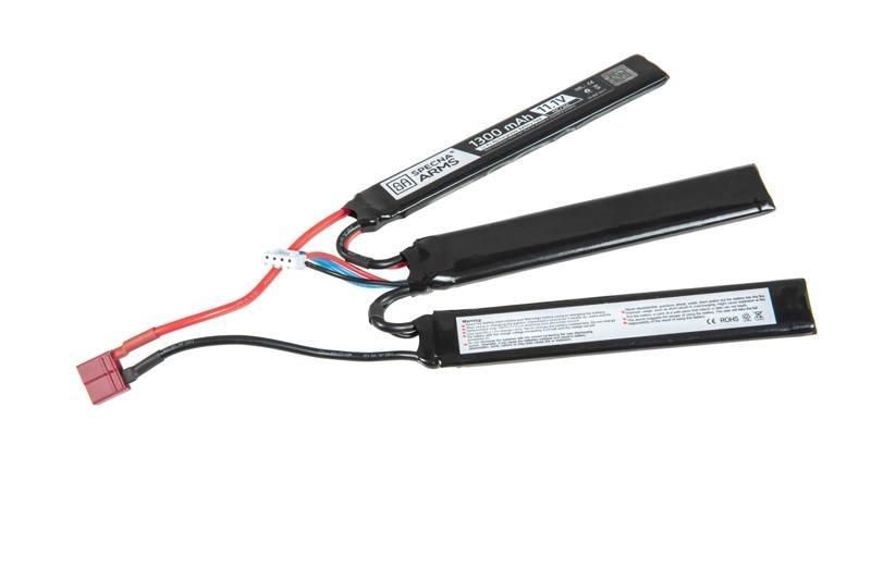 Carica immagine in Galleria Viewer, batteria lipo 11,1v 1300mah 15 / 30c - configurazione a farfalla - t-connect (deans) 
