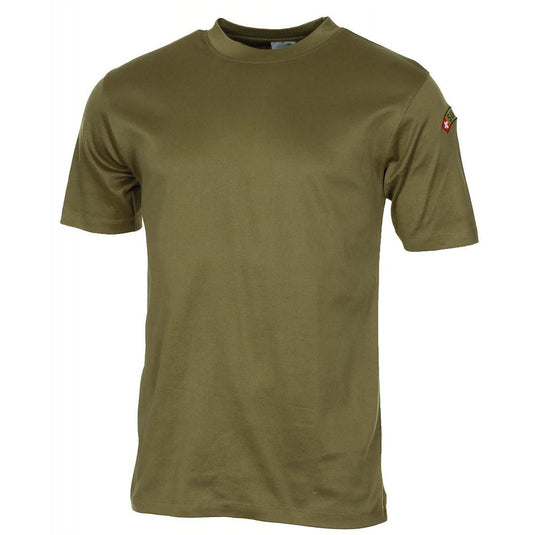 T-shirt militare svizzera usata 