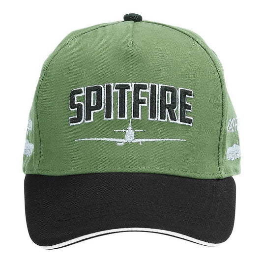Cappellino Baseball cap Spitfire 3D ricamato Verde 
